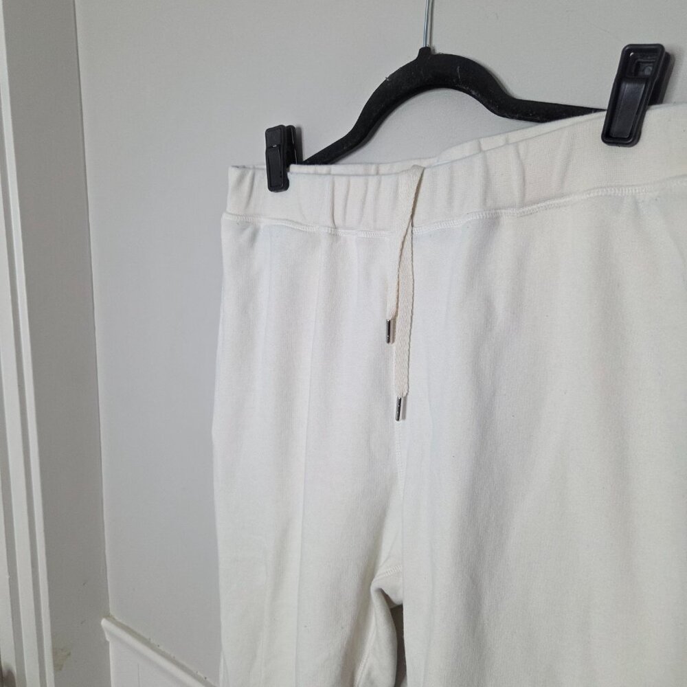 SUNSPEL Solid Cream Loopback Jogger Sweatpants - image 2